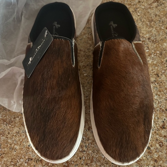 Montana West Genuine Hair Calf Collection Sneaker - Picture 7 of 8